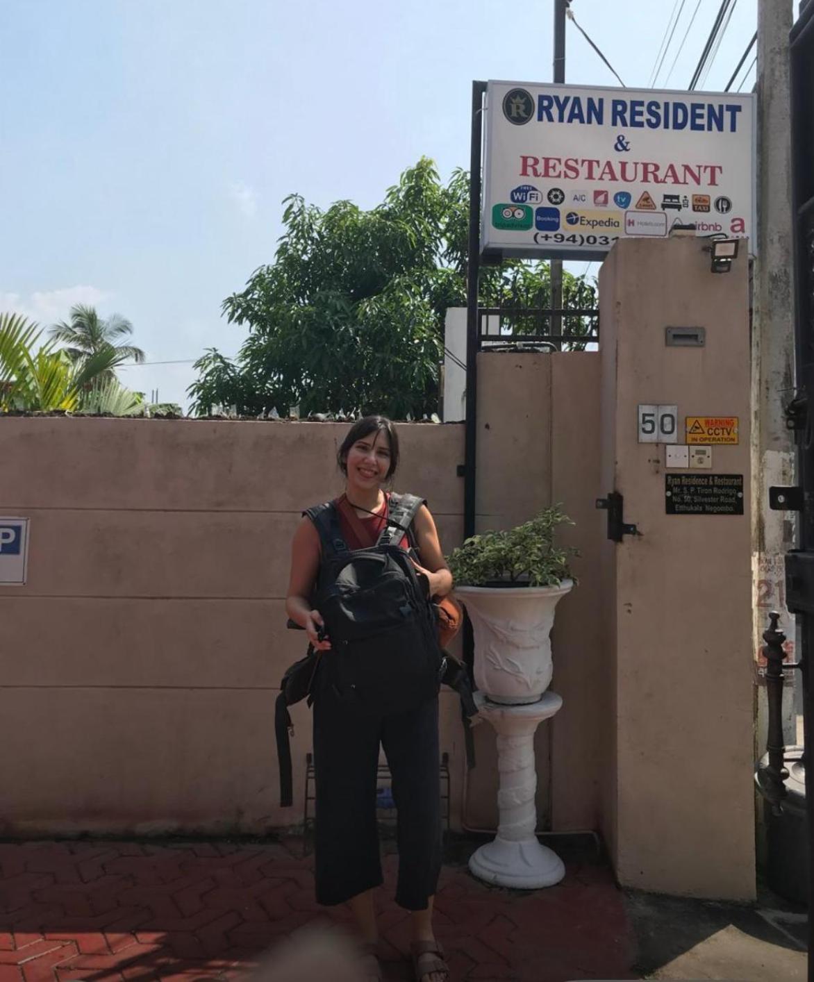 Ryan Residence&Restaurant Negombo Bagian luar foto